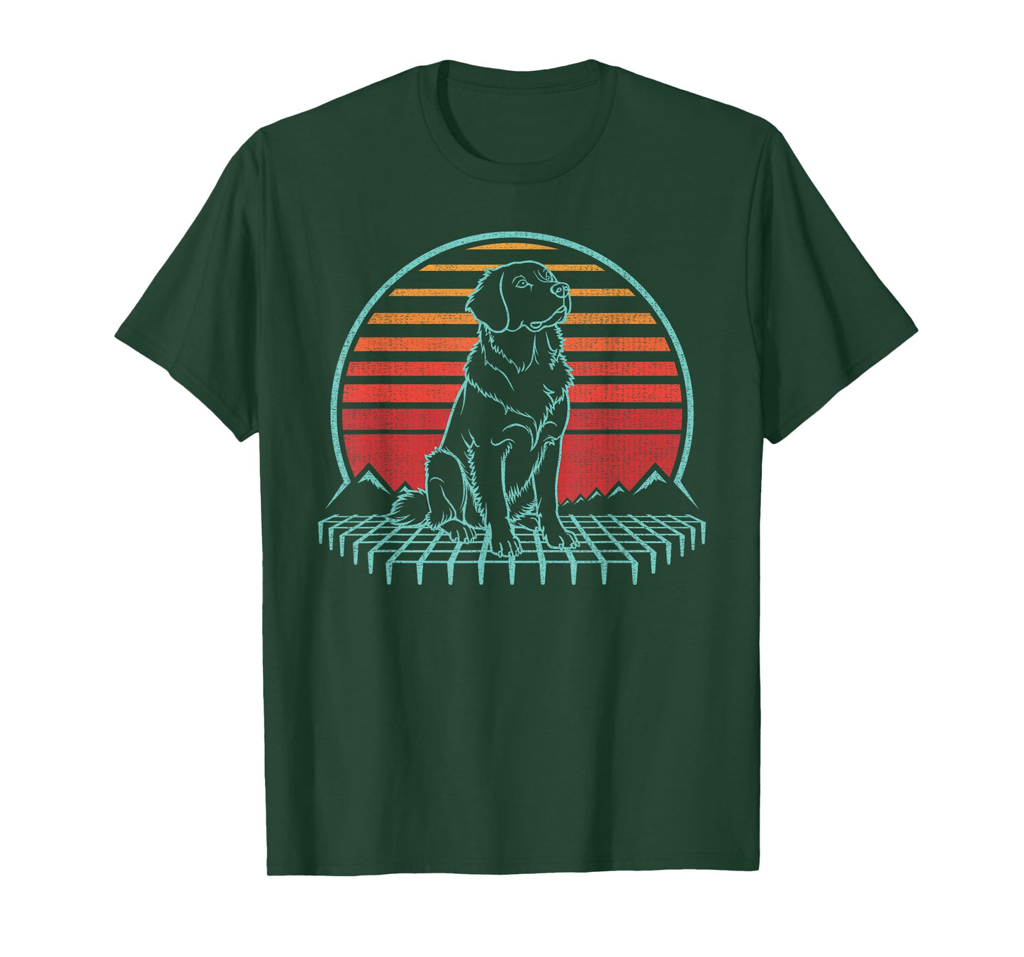 Great Pyrenees Lover Dog Owner Retro Vintage 80s T-Shirt