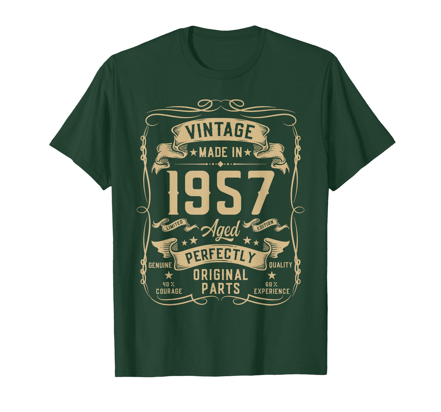 Vintage 1957 69yr 69th Birthday Gifts for Men 69 Years Old T-Shirt