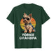 Cool Retro Yorkie Grandpa Funny Vintage Dog Owner T-Shirt