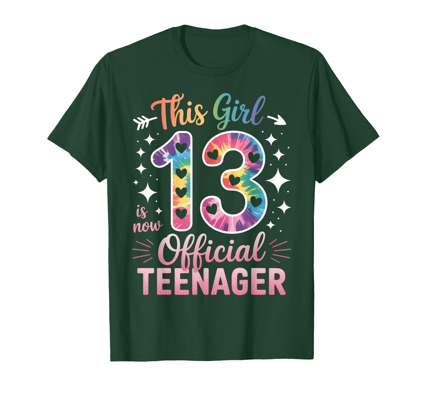 This Girl is Now 13th Birthday 13 Year Old Official Teenager T-Shirt