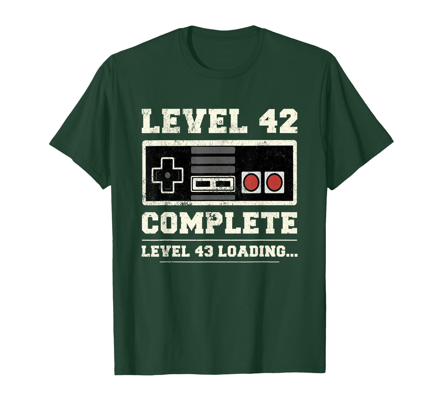 Level 42 Complete Retro Vintage 42nd Birthday Gamer Gaming T-Shirt