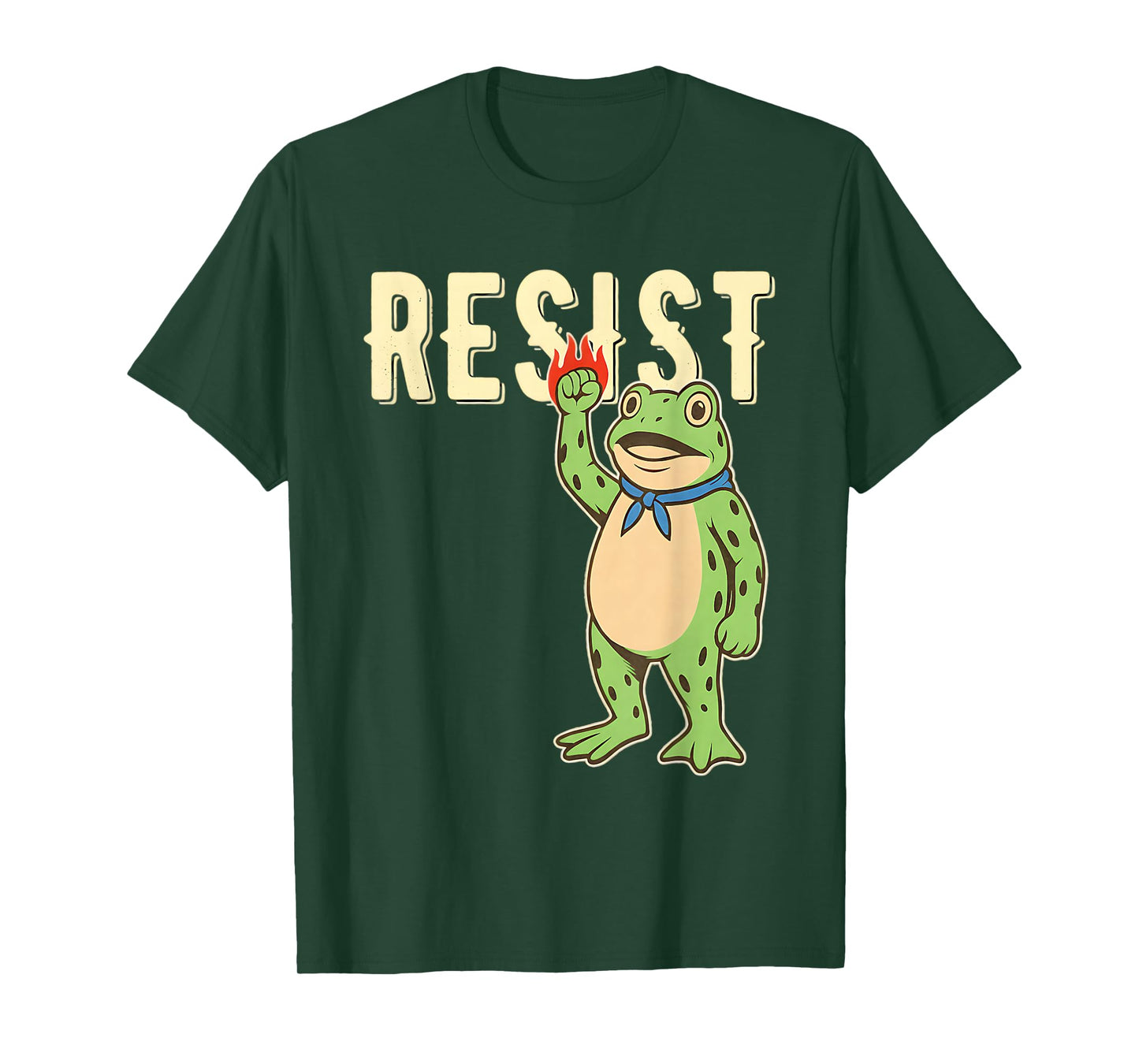 Resist Frog Protest Resistance Political Anti-Trump T-Shirt
