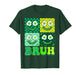 Green Face Eggs and Bacon Breakfast St Patricks Groovy T-Shirt