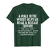 A Walk in The Woods Helps me Relax and Release Tension Fact T-Shirt