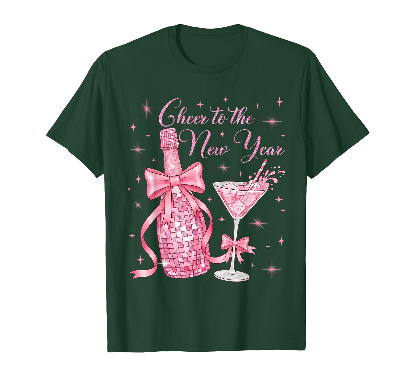 Cheer to The New Year Happy New Year 2026 Countdown Party T-Shirt