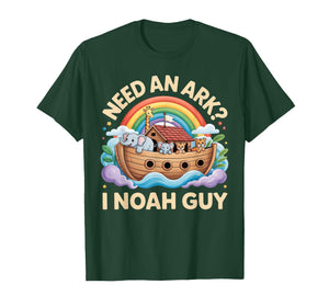 Need an Ark? I Noah Guy Funny Animals Christian for Kids T-Shirt