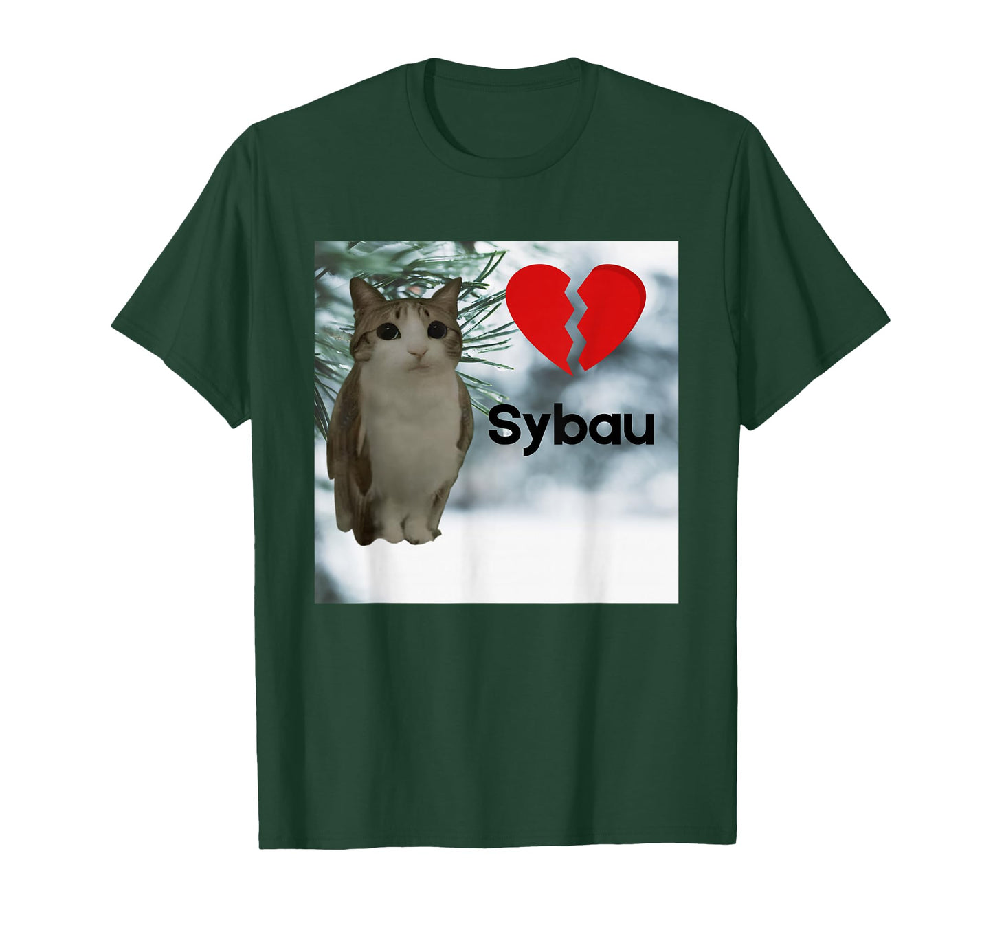 Meowl Meme Cat Owl Sybau Cursed Memes Brainrot Memes Dank T-Shirt