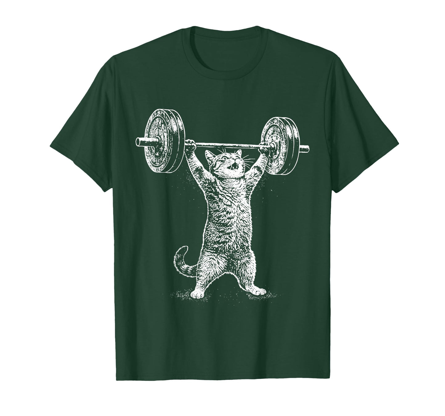 Cat Barbell T-Shirt