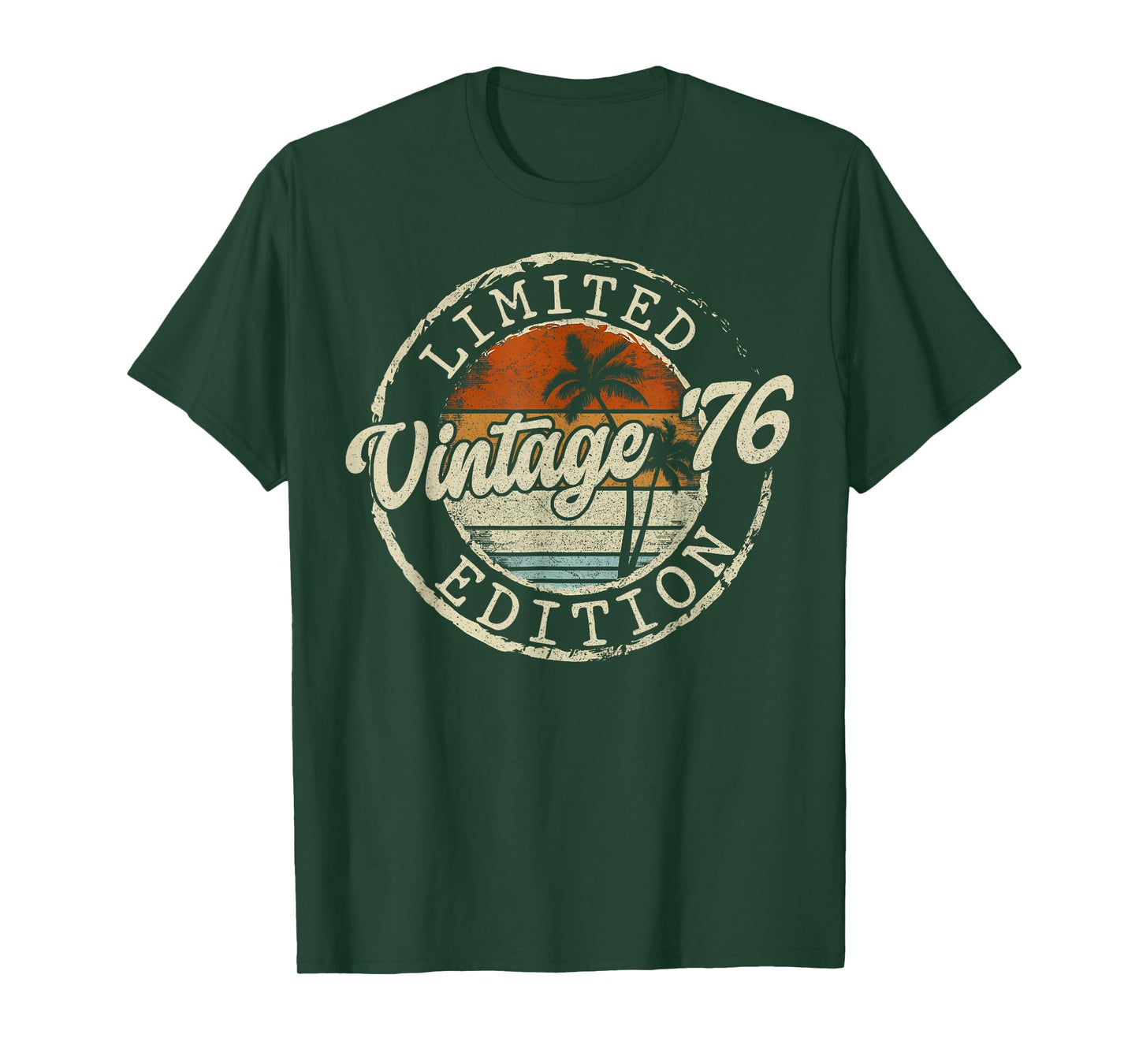 50th Birthday Vintage 1976 Limited Edition 50 Year Old Men T-Shirt