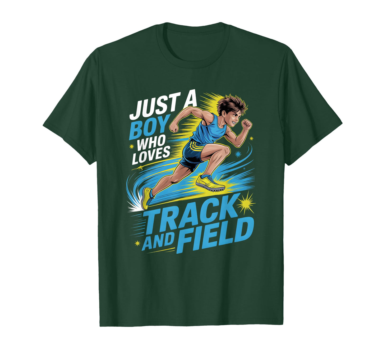 Boys Track and Field T-Shirt