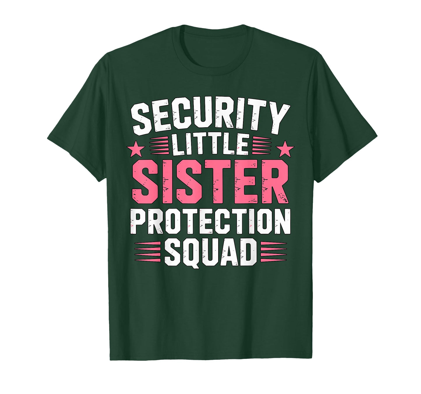 Security Little Sister Protection Squad T-Shirt