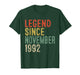 Legend Since November 1992 33rd Birthday Gifts 33 Year Old T-Shirt