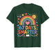 67th Day of School Meme 67 Days Smarter Rainbow Kids T-Shirt