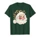 Santa Claus Wearing Camouflage Xmas Camo Satna Hat Christmas T-Shirt