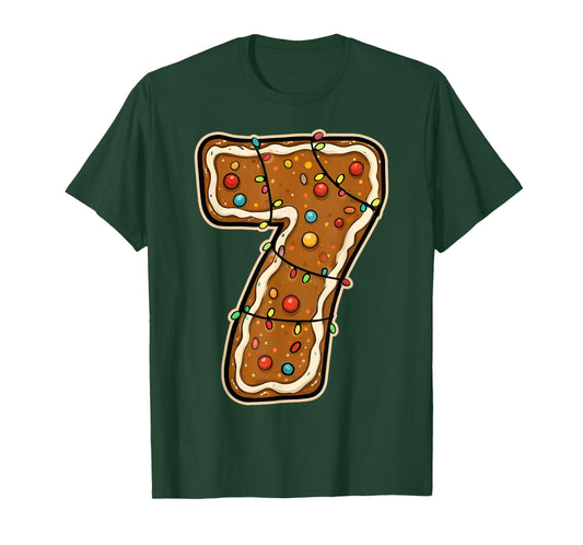 Fun Six Seven 6 7 Meme Design Christmas for Men Women Kids T-Shirt