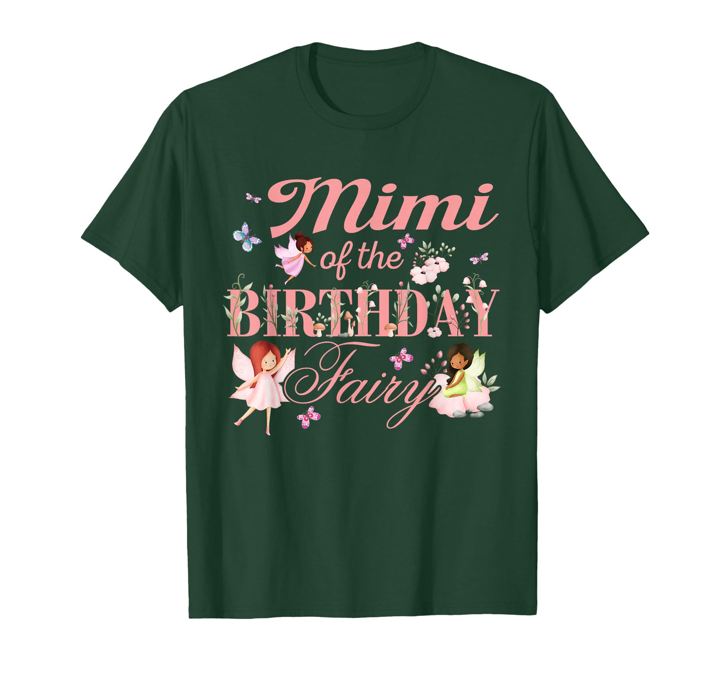 Mimi of The Birthday Fairy Little Girl Magical Family T-Shirt