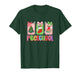 Preschool Colorful Xmas Tree Student Equipment Teacher T-Shirt