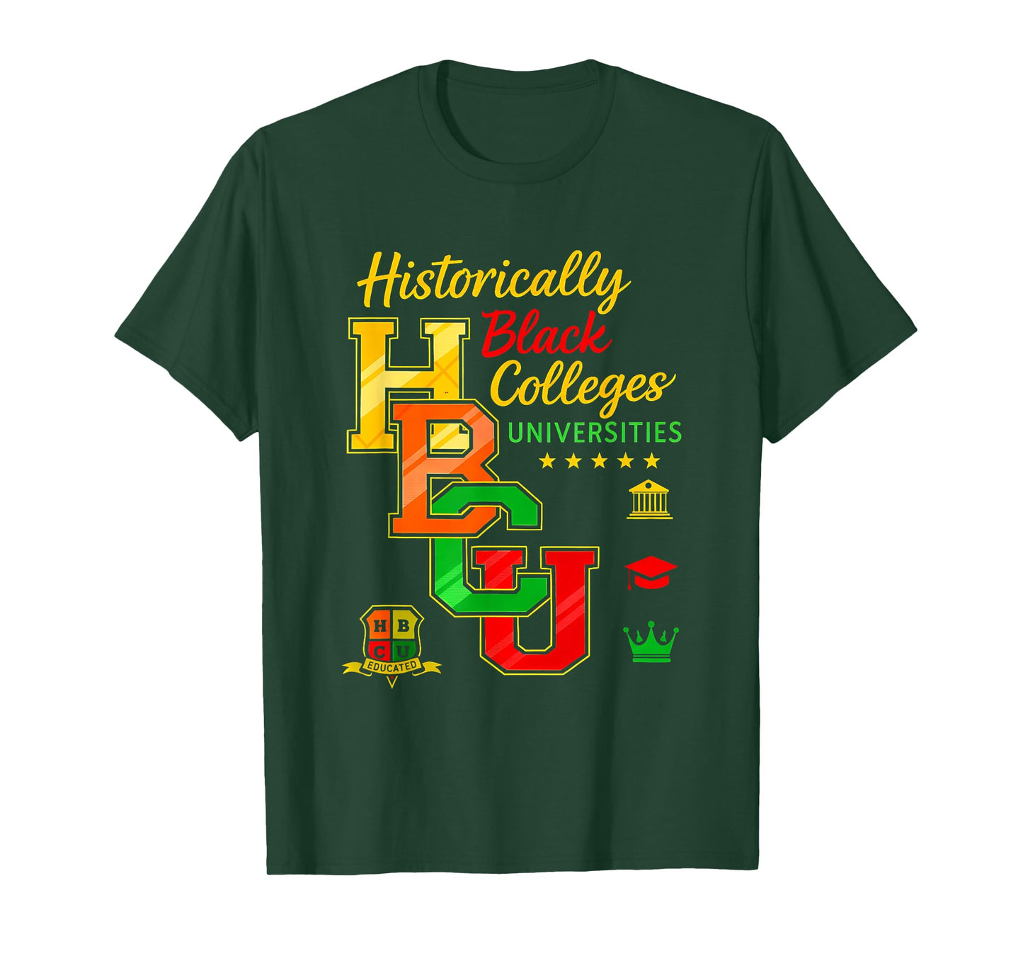 Black History Afrocentric Rooting for Every HBCU Costume T-Shirt