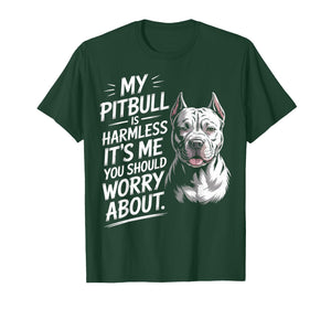 Pitbull Dog Items Owner T-Shirt