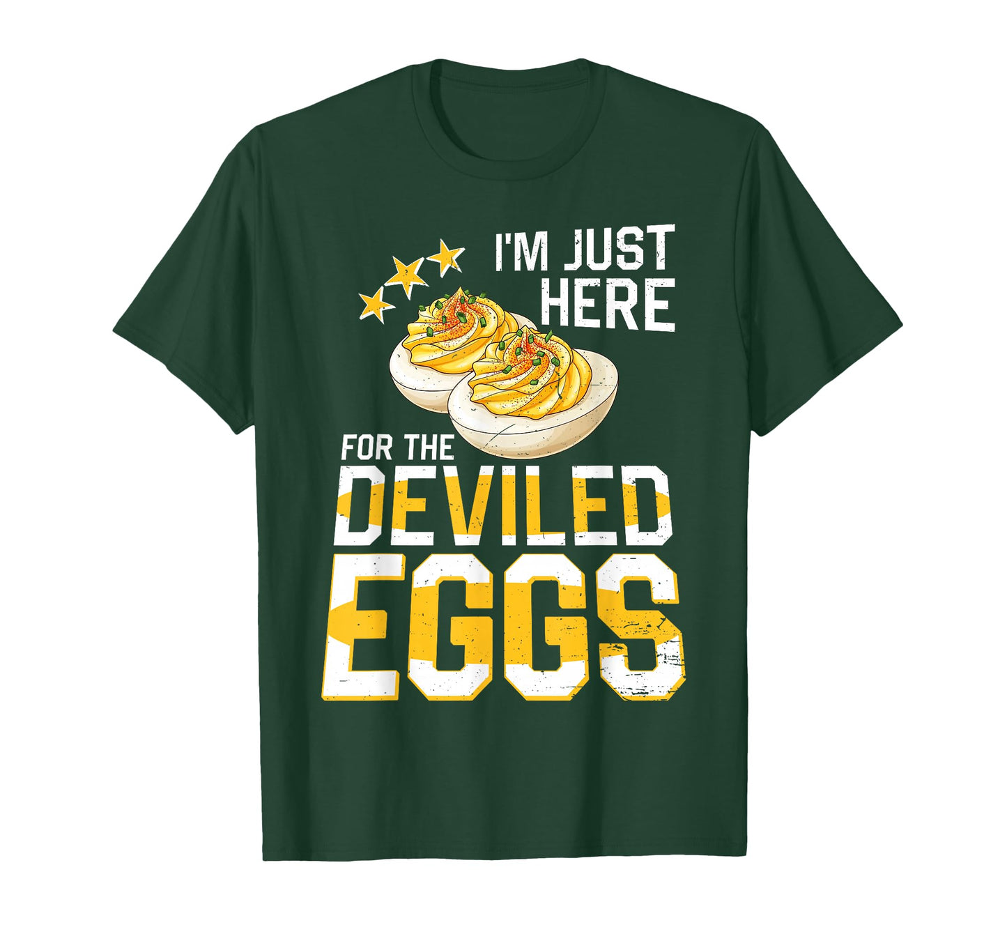 I'm Just Here for The Deviled Eggs Thanksgiving Food Family T-Shirt