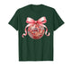 Retro Disco Ball Coquette Happy New Year 2026 Eve Party T-Shirt