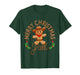 Merry Christmas Yall Gingerbread Cowboy Howdy Western Xmas T-Shirt