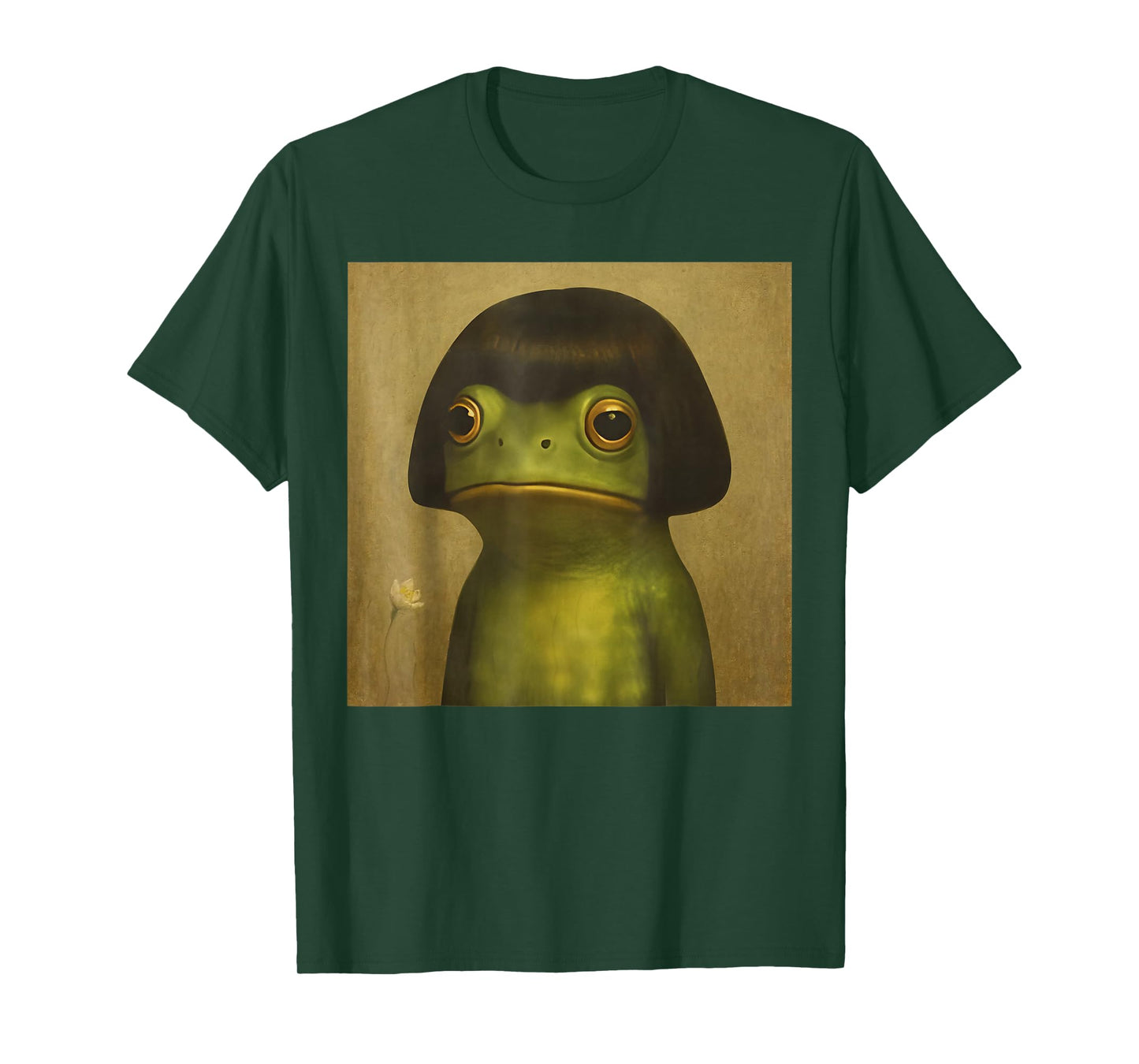 Funny Meme Frog Bob Haircut for Men Women Kids T-Shirt