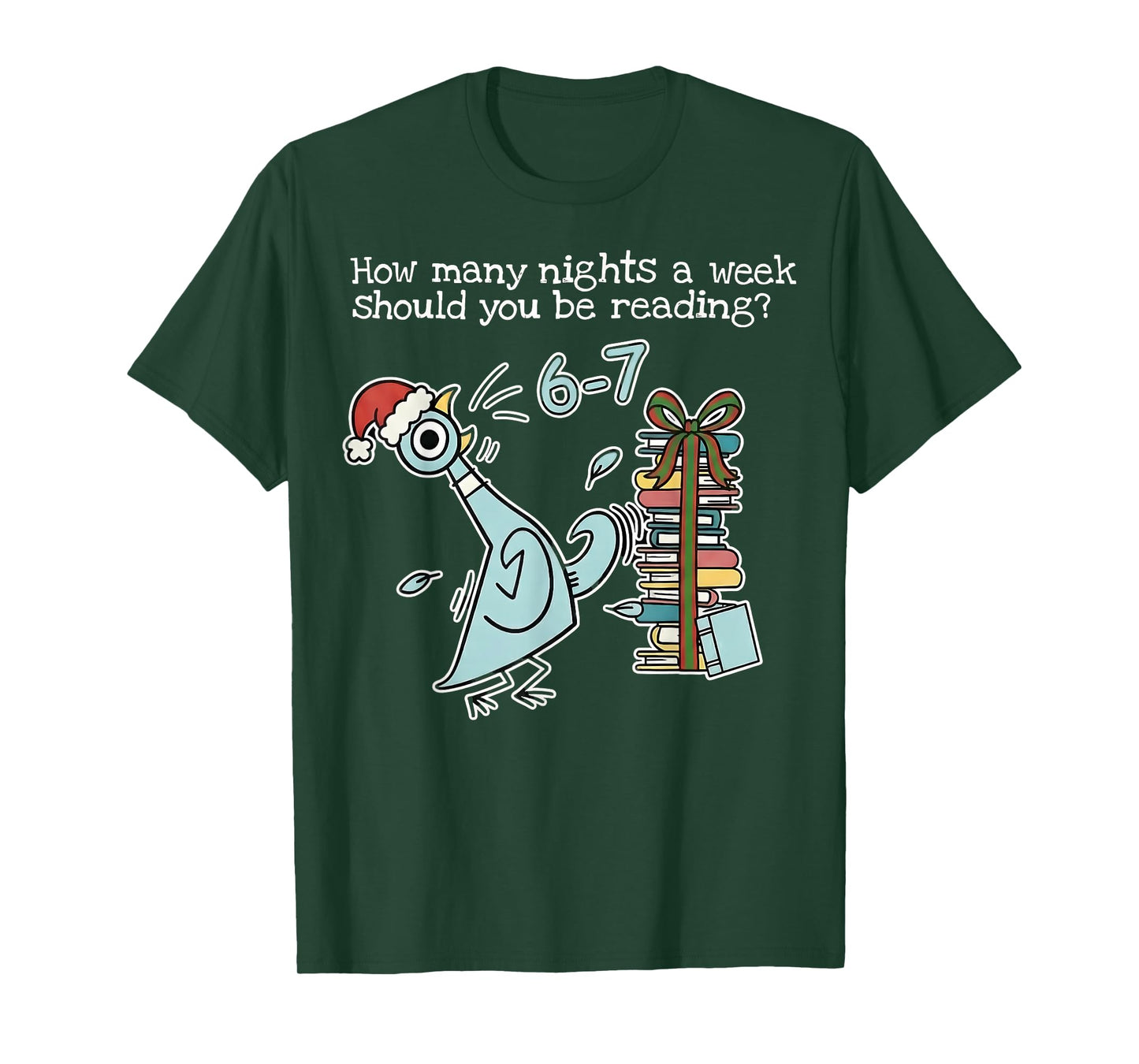 How Many Nights A Week Should You Be Reading 6-7 Teacher Kid T-Shirt