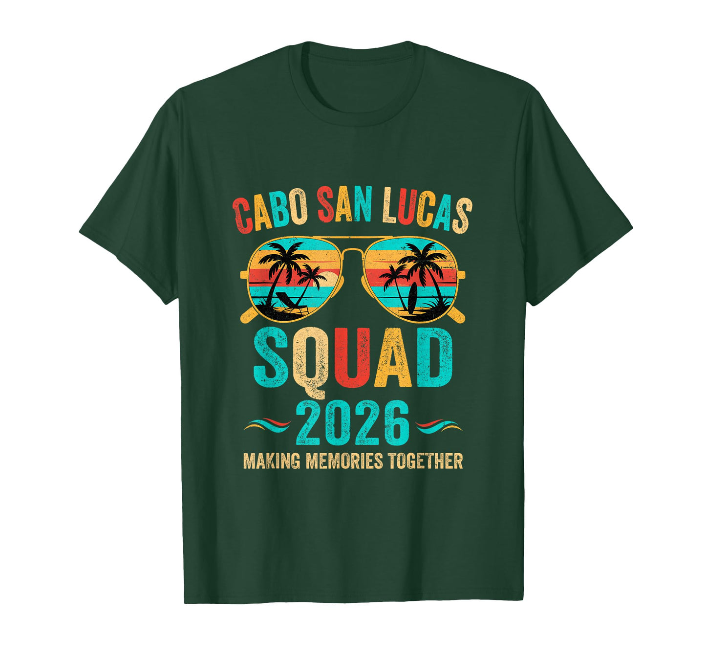 Cabo San Lucas Vacation Squad 2026 Family Matching Vintage T-Shirt