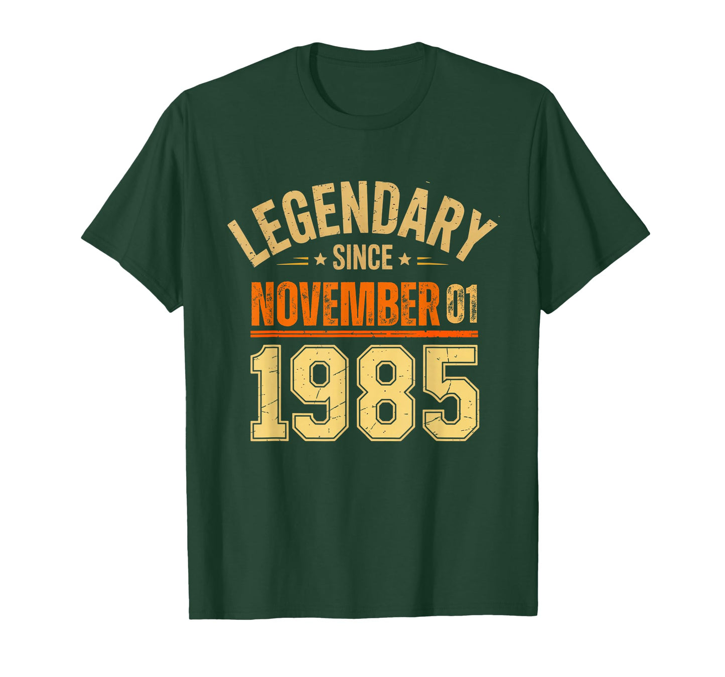 Legendary Since November 01 1985 Retro Vintage Birthday 80s T-Shirt