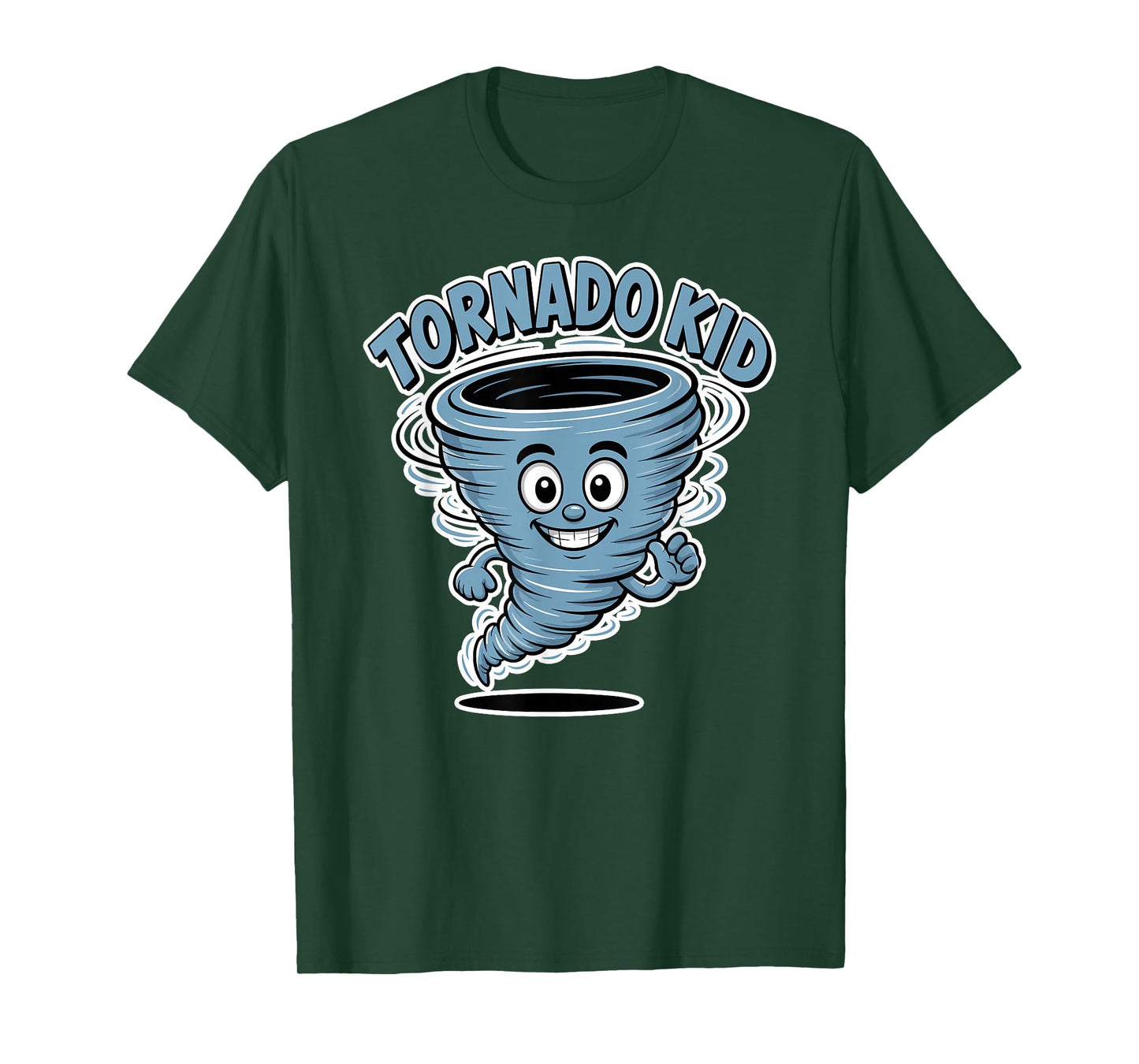 Tornado Kid Funny Hurricane Chaser Weather Boys Girls Kids T-Shirt