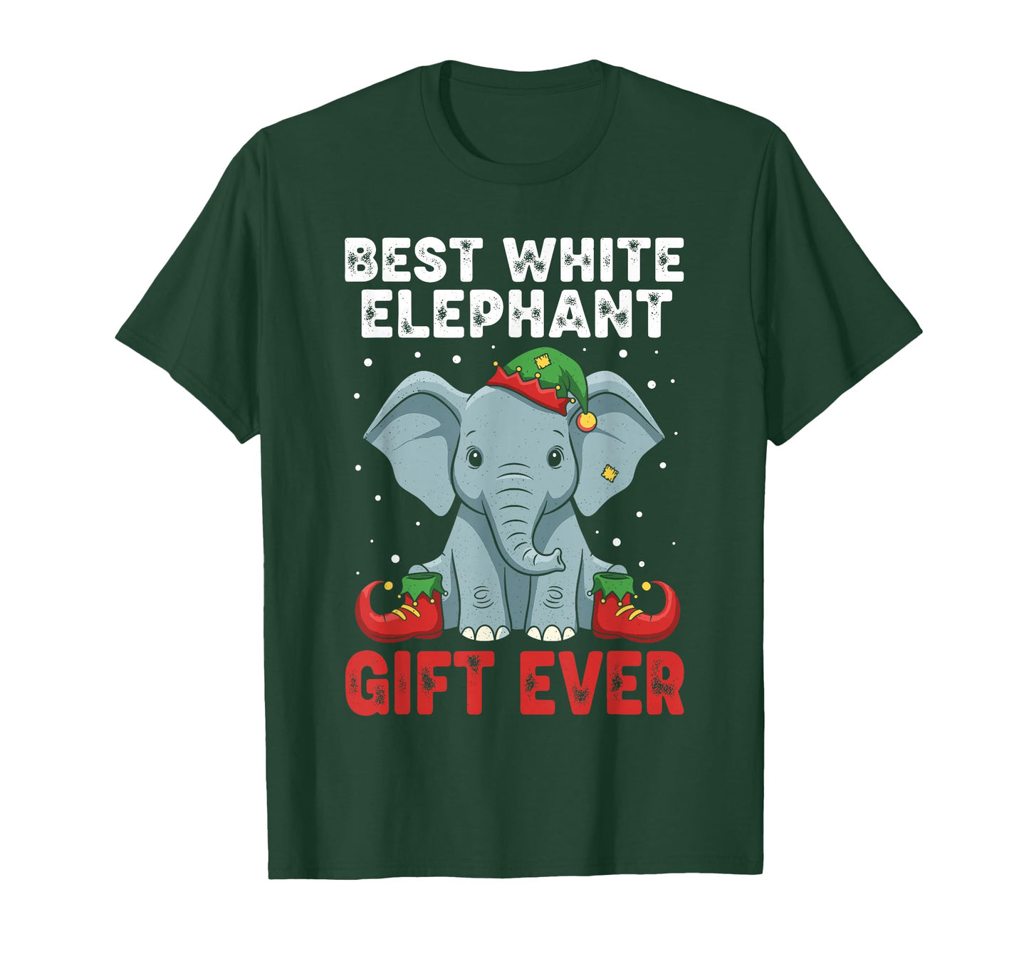 Christmas White Elephant Shirts, Best White Elephant Ever T-Shirt