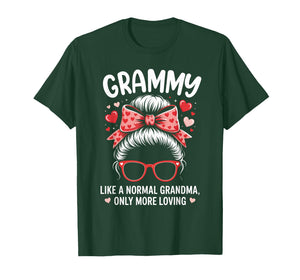 Grammy Valentine Quote for Loving Grandma with Cute Bow T-Shirt
