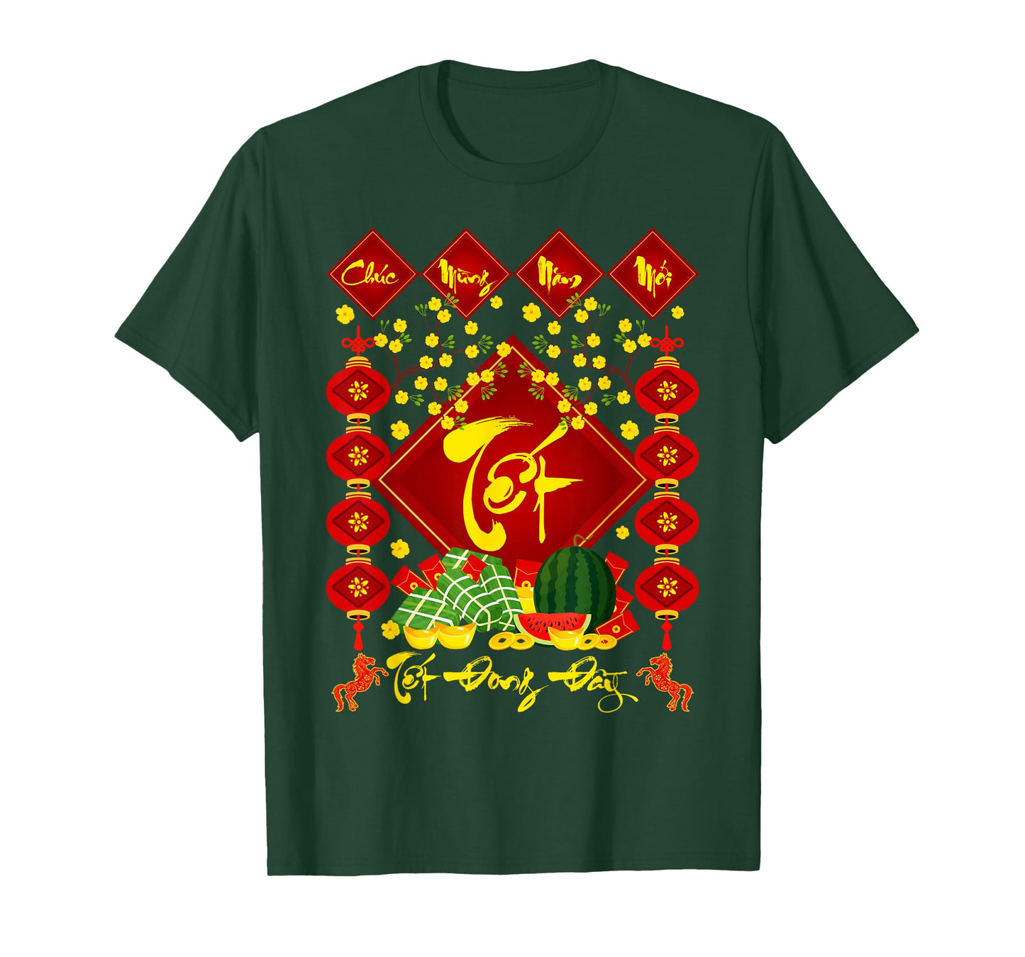 TET Dong Day Chuc Mung NAM Moi 2026 Vietnamese New Year 2026 T-Shirt
