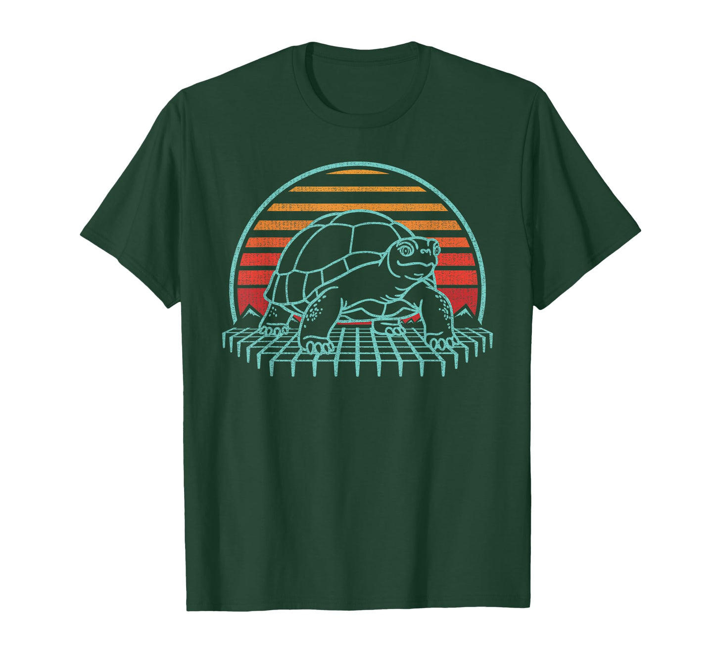 Tortoise Lover Reptile Retro Vintage 80s T-Shirt