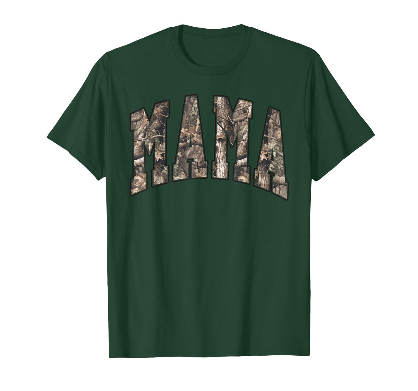 Mama Camo Southern Coquette Bow Mom Hunting Vintage Cute T-Shirt
