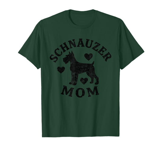 Funny Schnauzer Mom T-Shirt