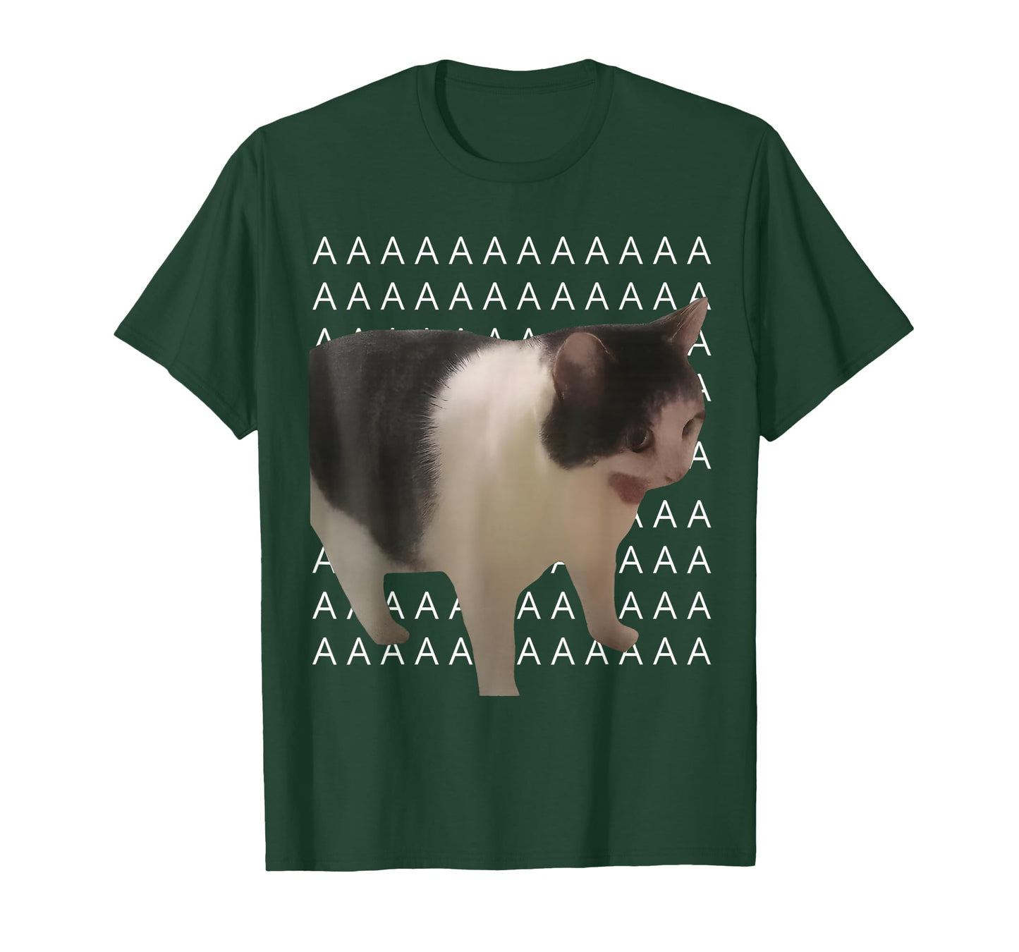 Screaming Cat Meme Funny Internet Silly Cat Stupid Kitten T-Shirt