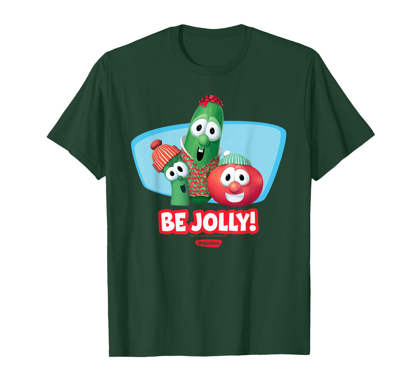 VeggieTales Be Jolly Christmas Carolers T-Shirt