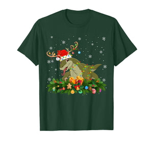Komodo Dragon Christmas Lights Reindeer Santa Adult & Kids T-Shirt