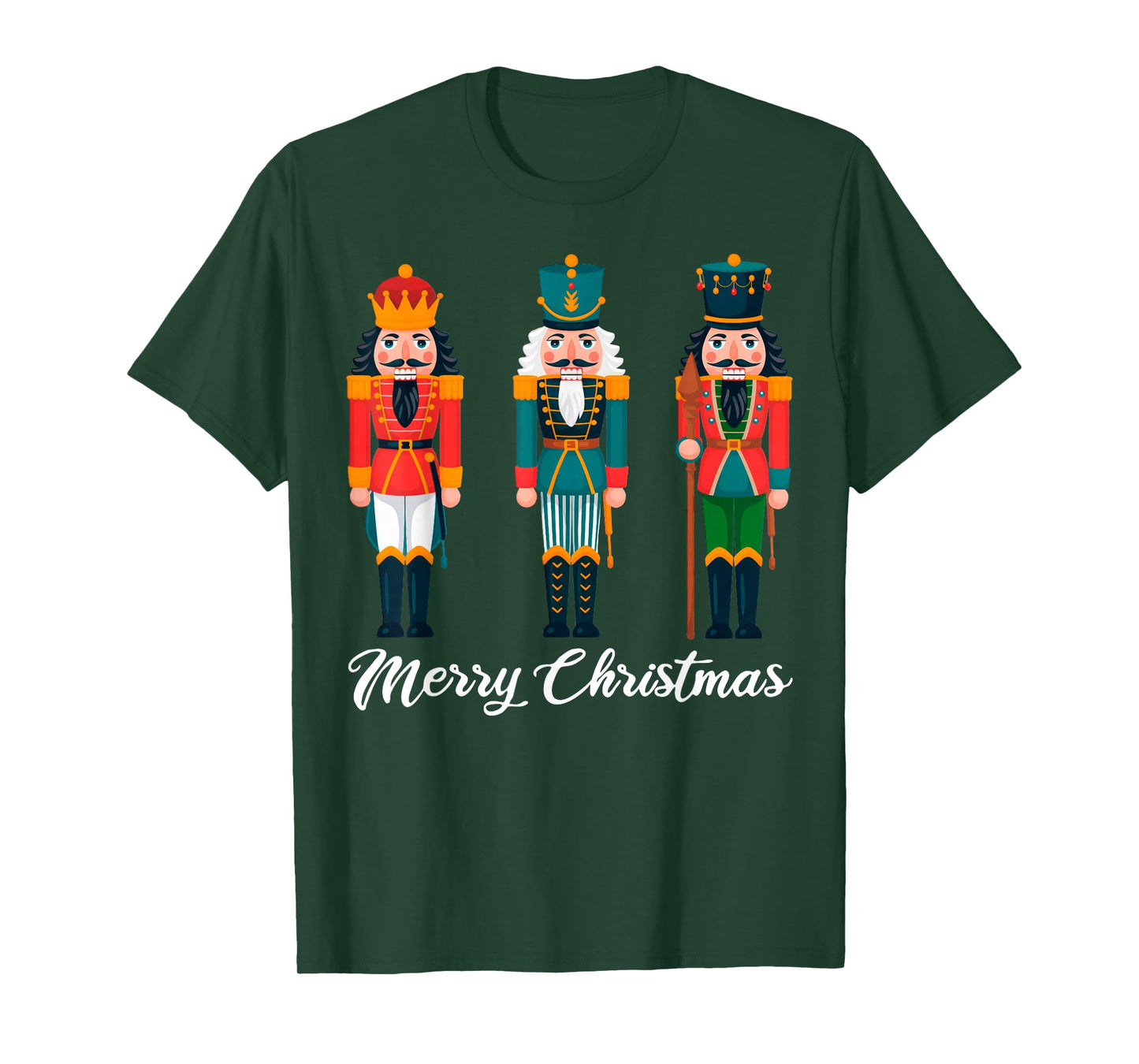 Merry Christmas Nutcracker Ballet Squad Xmas Men Women Kids T-Shirt
