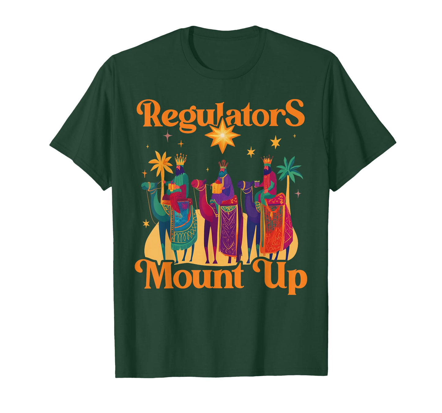 Regulators Christmas Mount Up Funny Holiday T-Shirt