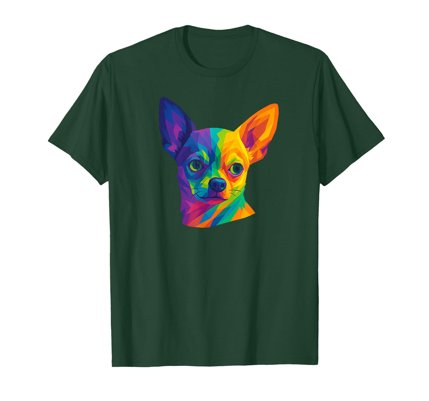 Chihuahua Pop Art Portrait for Dog Owners T-Shirt