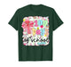 100 Days of School Preppy 100th Day of School Girls Teachers T-Shirt