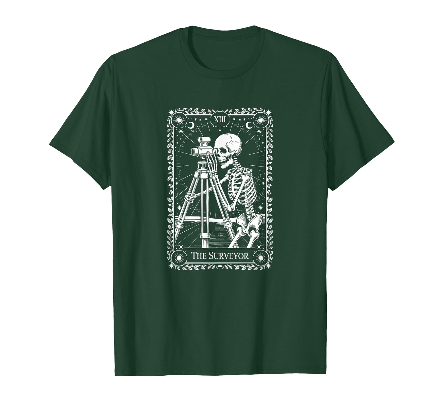 The Surveyor Tarot Card, Surveying Engineer T-Shirt