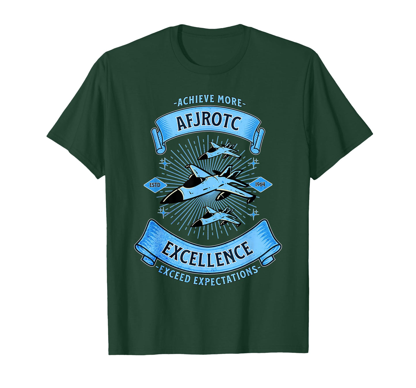 AFJROTC Excellence Exceed Expectations US Junior ROTC Cadet T-Shirt