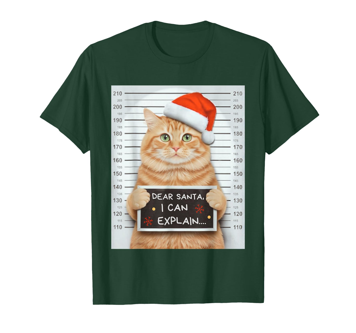 On The Naughty List and I Regret Nothing Cat Christmas Kids T-Shirt