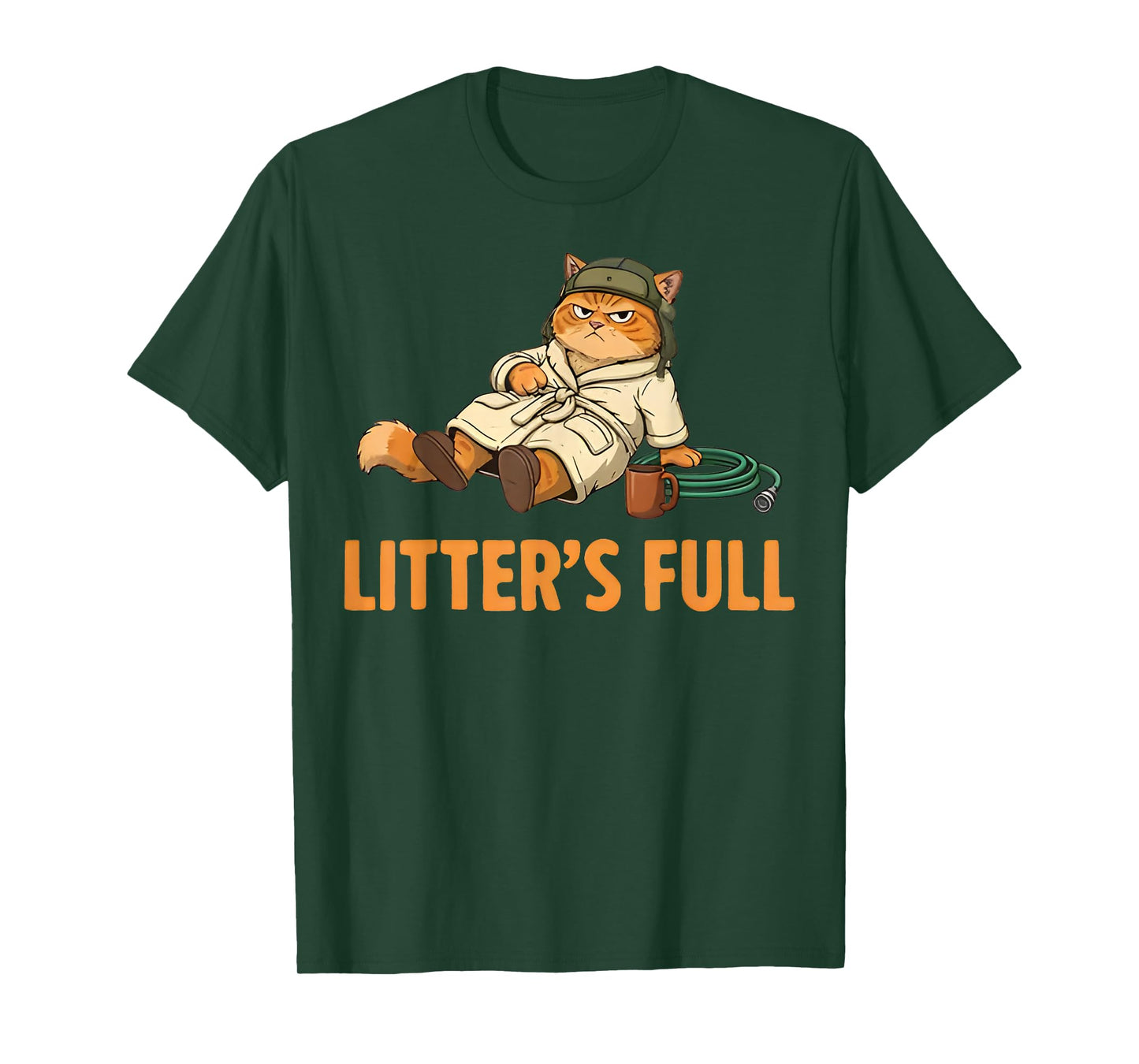 Litter’s Full Cat Parody Tee Christmas Vacation T-Shirt