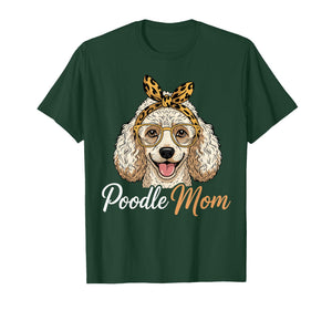 Poodle Mom Women Poodle Dog Poodle Lover T-Shirt