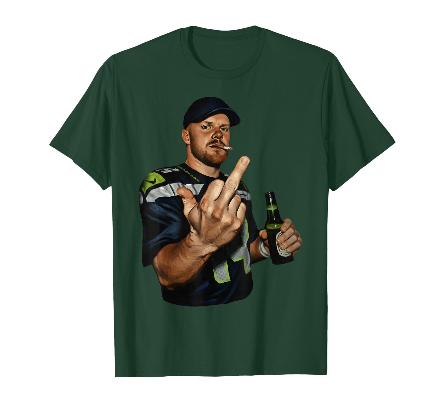 sam Middle Finger Funny for Men Women T-Shirt